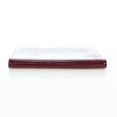 CARTIER Happy Birthday Note Cover Patent leather Bordeaux Gold Auth am12165V-4