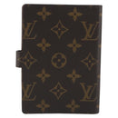 LOUIS VUITTON Monogram Agenda PM Day Planner Cover R20005 LV Auth am12167A-3
