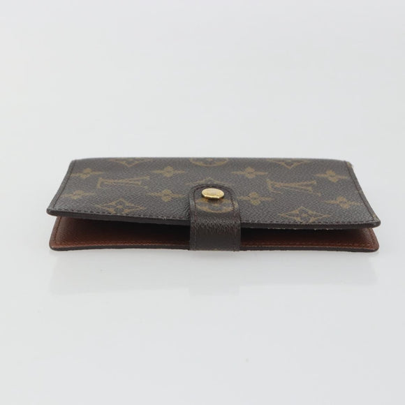 LOUIS VUITTON Monogram Agenda PM Day Planner Cover R20005 LV Auth am12167A