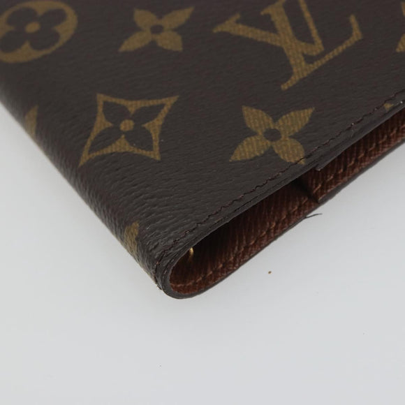 LOUIS VUITTON Monogram Agenda PM Day Planner Cover R20005 LV Auth am12167A