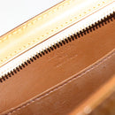 LOUIS VUITTON Monogram Vernis Mini Forsythe Hand Bag Bronze M91120 Auth am12170A-17