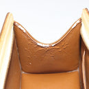 LOUIS VUITTON Monogram Vernis Mini Forsythe Hand Bag Bronze M91120 Auth am12170A-21