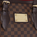 LOUIS VUITTON Damier Ebene Hampstead MM Tote Bag N51204 LV Auth am12171V-14
