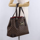 LOUIS VUITTON Damier Ebene Hampstead MM Tote Bag N51204 LV Auth am12171V-23