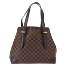 LOUIS VUITTON Damier Ebene Hampstead MM Tote Bag N51204 LV Auth am12171V-3