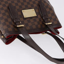 LOUIS VUITTON Damier Ebene Hampstead MM Tote Bag N51204 LV Auth am12171V-6