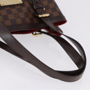 LOUIS VUITTON Damier Ebene Hampstead MM Tote Bag N51204 LV Auth am12171V-7