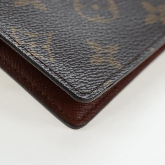 LOUIS VUITTON Monogram Agenda PM Day Planner Cover R20005 LV Auth am12172V