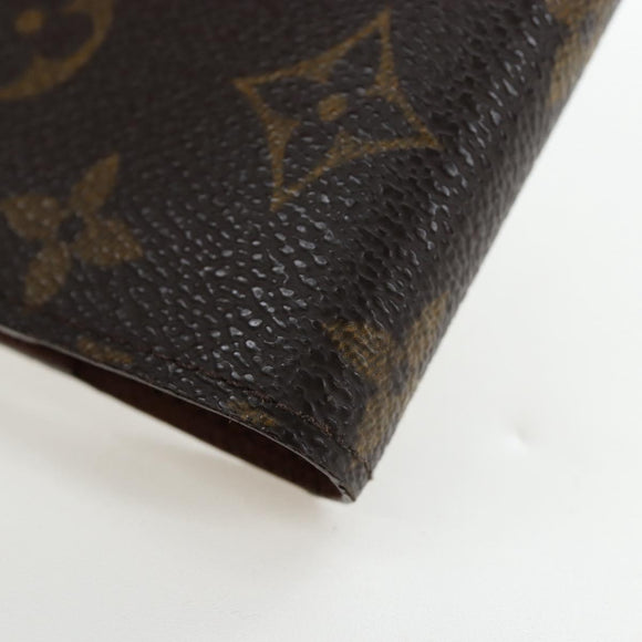 LOUIS VUITTON Monogram Agenda PM Day Planner Cover R20005 LV Auth am12172V