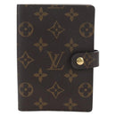 LOUIS VUITTON Monogram Agenda PM Day Planner Cover R20005 LV Auth am12172V-2