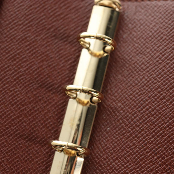 LOUIS VUITTON Monogram Agenda PM Day Planner Cover R20005 LV Auth am12172V