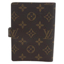 LOUIS VUITTON Monogram Agenda PM Day Planner Cover R20005 LV Auth am12172V-3
