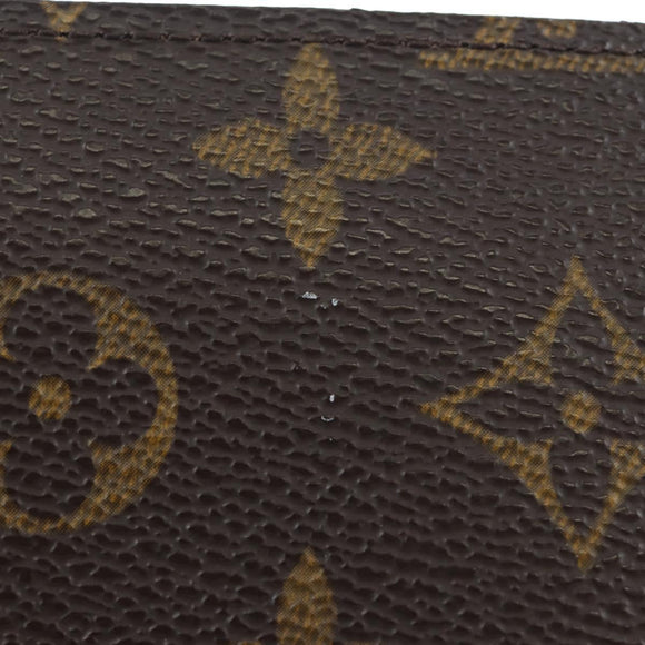 LOUIS VUITTON Monogram Agenda PM Day Planner Cover R20005 LV Auth am12172V