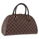 LOUIS VUITTON Damier Ebene Rivera MM Hand Bag N41434 LV Auth am12175V-1