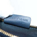 Christian Dior Trotter Canvas Saddle Pouch Navy Gold Auth am12177V-21