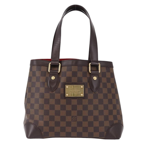 LOUIS VUITTON Damier Ebene Hampstead PM Tote Bag N51205 LV Auth am12178V