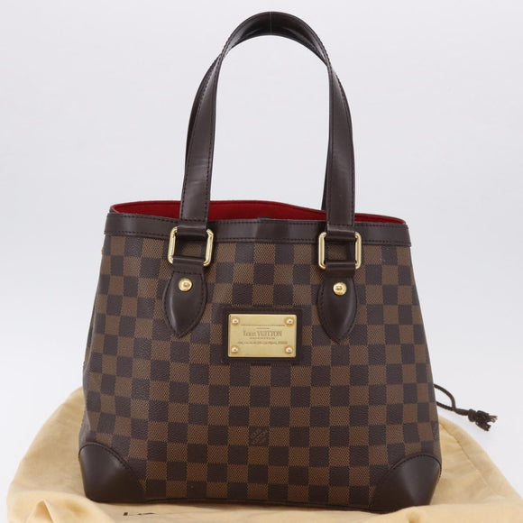 LOUIS VUITTON Damier Ebene Hampstead PM Tote Bag N51205 LV Auth am12178V