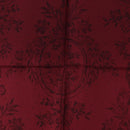 Christian Dior Leopard Scarf Silk Bordeaux Auth am12187M-6