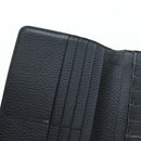 GUCCI Interlocking Round Long Wallet Leather Outlet Black 449397 Auth am12188V-19