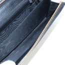 GUCCI Interlocking Round Long Wallet Leather Outlet Black 449397 Auth am12188V-27