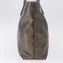 GUCCI GG implementation Tote Bag PVC Gray 211120 Auth am12189V-5