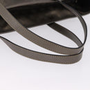 GUCCI GG implementation Tote Bag PVC Gray 211120 Auth am12189V-7