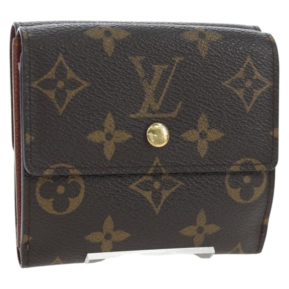 LOUIS VUITTON Monogram Porte Monnaie Bier Cartes Crdit M61652 LV Auth am12191V