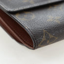 LOUIS VUITTON Monogram Porte Monnaie Bier Cartes Crdit M61652 LV Auth am12191V-10