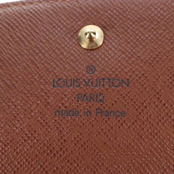 LOUIS VUITTON Monogram Porte Monnaie Bier Cartes Crdit M61652 LV Auth am12191V