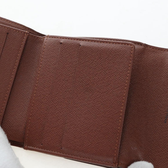 LOUIS VUITTON Monogram Porte Monnaie Bier Cartes Crdit M61652 LV Auth am12191V