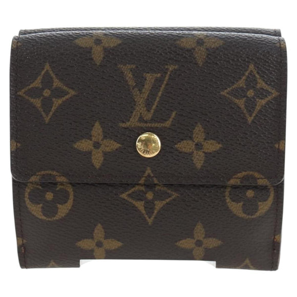 LOUIS VUITTON Monogram Porte Monnaie Bier Cartes Crdit M61652 LV Auth am12191V