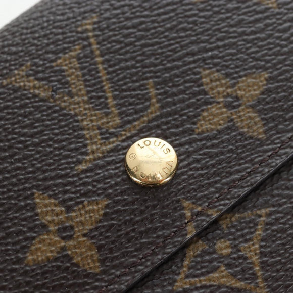 LOUIS VUITTON Monogram Porte Monnaie Bier Cartes Crdit M61652 LV Auth am12191V