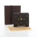 LOUIS VUITTON Monogram Porte Monnaie Bier Cartes Crdit M61652 LV Auth am12191V-27