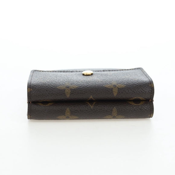 LOUIS VUITTON Monogram Porte Monnaie Bier Cartes Crdit M61652 LV Auth am12191V