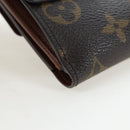 LOUIS VUITTON Monogram Porte Monnaie Bier Cartes Crdit M61652 LV Auth am12191V-8
