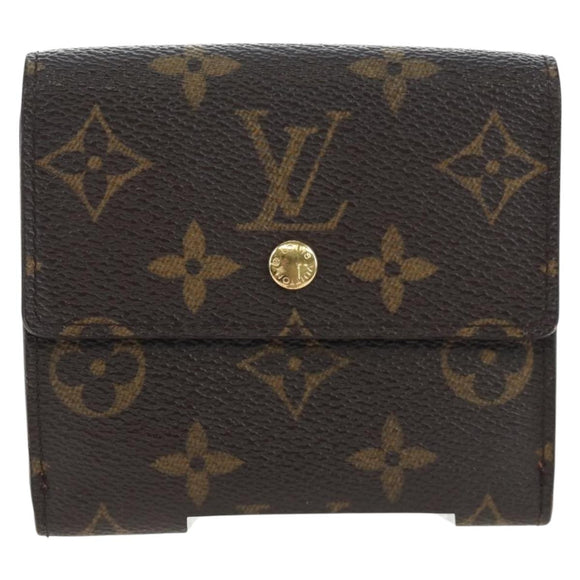 LOUIS VUITTON Monogram Porte Monnaie Bier Cartes Crdit M61652 LV Auth am12192V