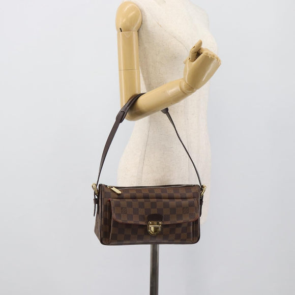 LOUIS VUITTON Damier Ebene Ravello GM Shoulder Bag N60006 LV Auth am12193V