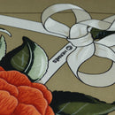 HERMES Carre 90 Scarf Silk Beige Green Auth am12194M-12