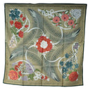 HERMES Carre 90 Scarf Silk Beige Green Auth am12194M-13