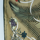 HERMES Carre 90 Scarf Silk Beige Green Auth am12194M-5