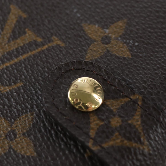 LOUIS VUITTON Monogram Agenda PM Day Planner Cover R20005 LV Auth am12195V