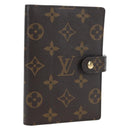 LOUIS VUITTON Monogram Agenda PM Day Planner Cover R20005 LV Auth am12195V-1