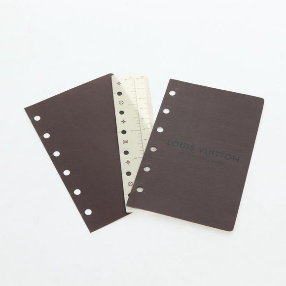 LOUIS VUITTON Monogram Agenda PM Day Planner Cover R20005 LV Auth am12195V