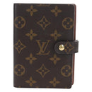 LOUIS VUITTON Monogram Agenda PM Day Planner Cover R20005 LV Auth am12195V-13
