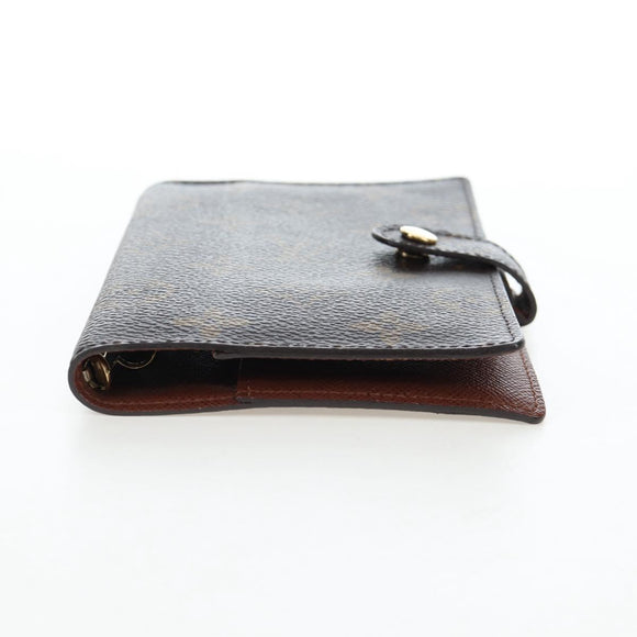 LOUIS VUITTON Monogram Agenda PM Day Planner Cover R20005 LV Auth am12195V
