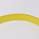 Salvatore Ferragamo Gancini Hand Bag Patent leather Yellow Gold Auth am12197M-8