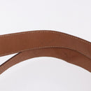 CELINE Macadam Canvas Tote Bag PVC Brown Gold Auth am12199A-10