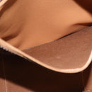 CELINE Macadam Canvas Tote Bag PVC Brown Gold Auth am12199A-22
