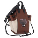 LOEWE Studio Ghibli Hammock Drawstring Mini Bag Canvas 2way Brown Auth am12202SM-1
