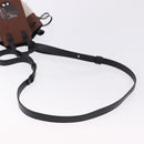 LOEWE Studio Ghibli Hammock Drawstring Mini Bag Canvas 2way Brown Auth am12202SM-9